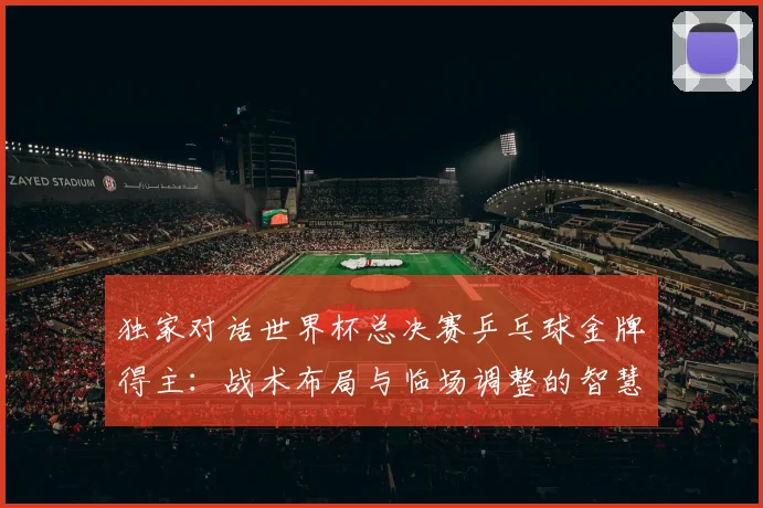 独家对话世界杯总决赛乒乓球金牌得主：战术布局与临场调整的智慧