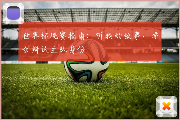世界杯观赛指南：听我的故事，学会辨认主队身份